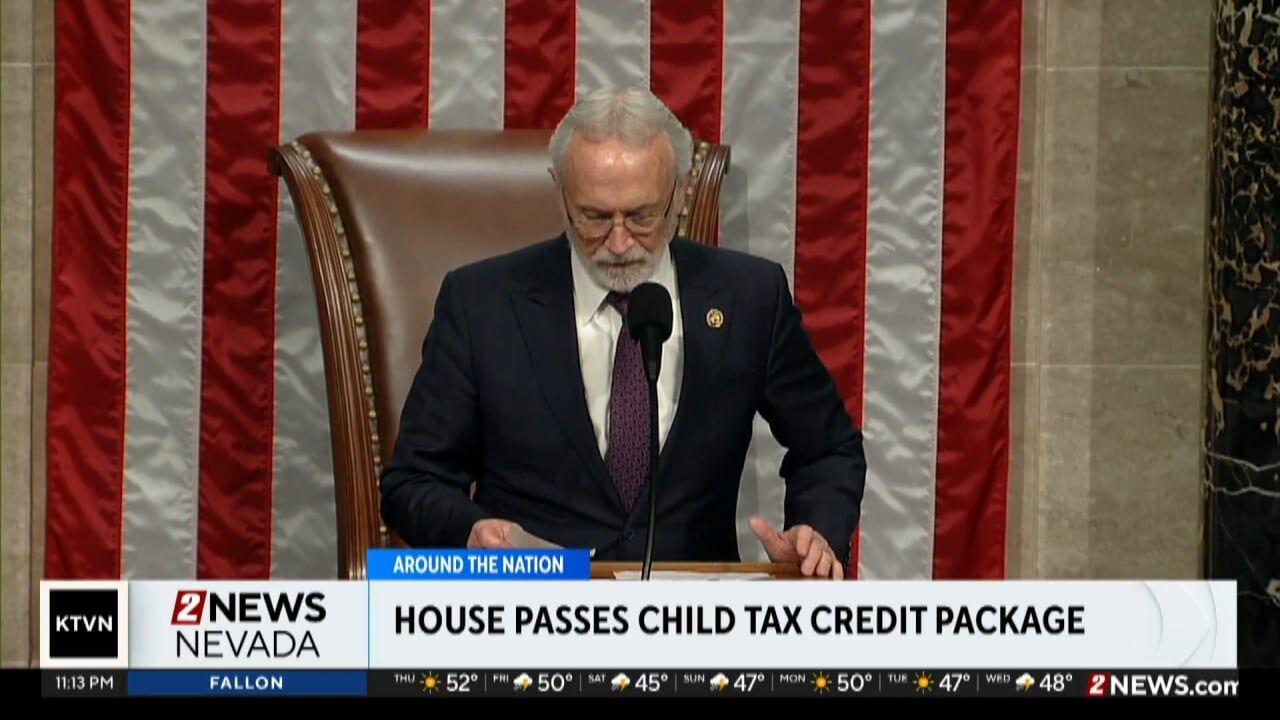 House Passes Child Tax Credits Package | News | 2news.com