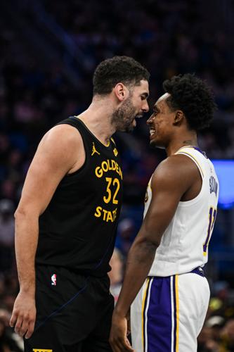 Lakers Warriors Basketball