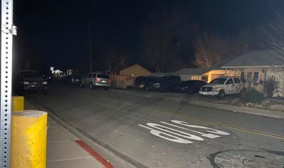 Stabbing scene near 1st Street in Sparks