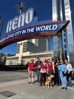 Walk Held in Downtown Reno for White Cane Awareness Day