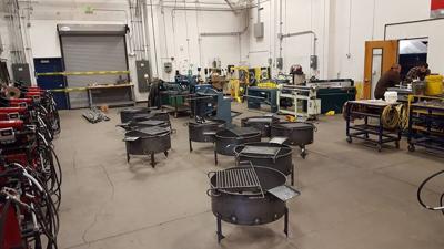 TMCC Welding Instructor Creates Fire Pit Project to also Benefit Parks