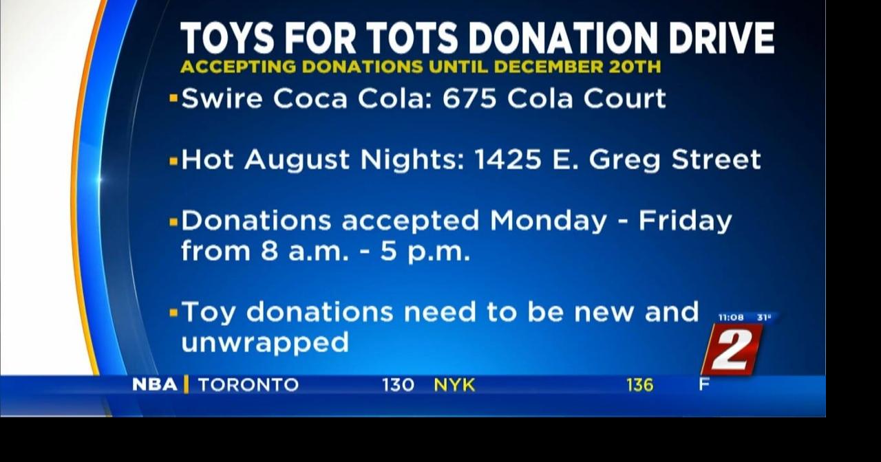 Toys for Tots Donation Drive News
