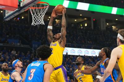Lakers Thunder Basketball