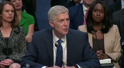 Gorsuch Confirmation Vote Expected by April 10