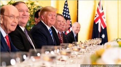 President Trump To Host State Dinner For Australian Prime Minister