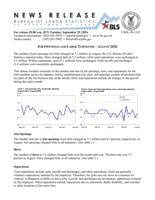 JOLTS survey, September 29, 2026