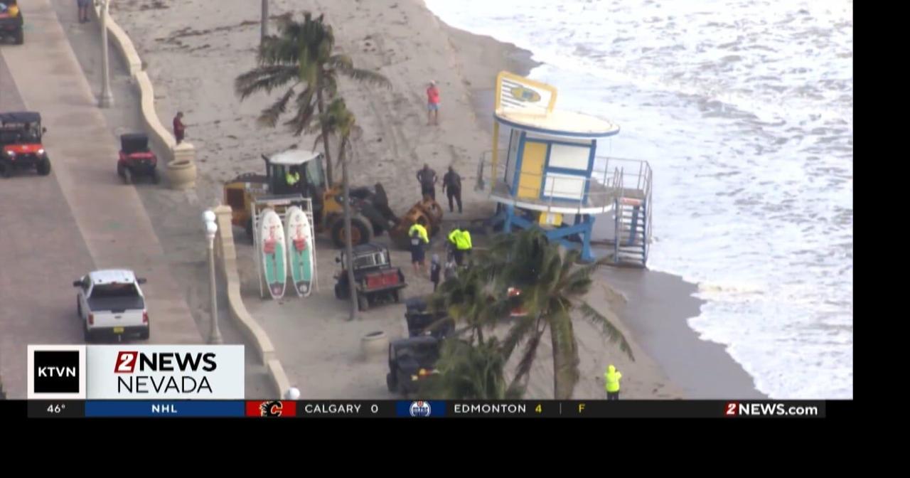 Cleaning up from king tides on both coasts