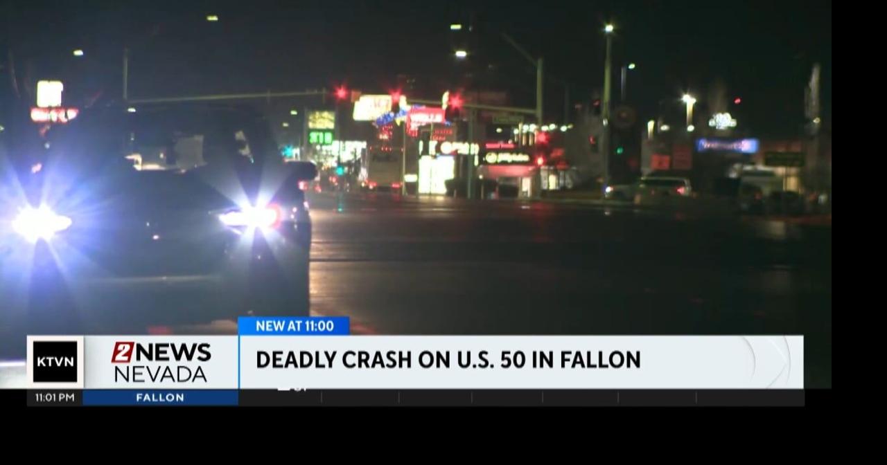 Nevada Highway Patrol investigating fatal crash involving pedestrian in ...