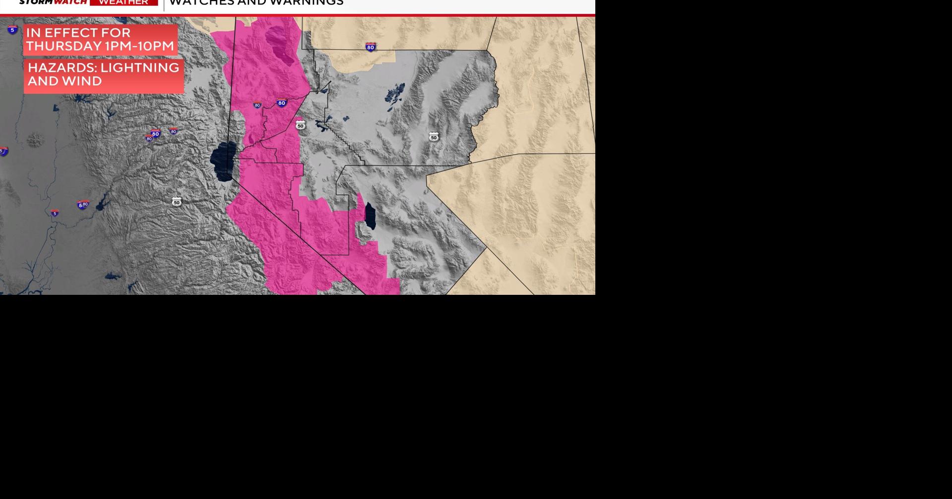 Red Flag Warnings return to Nevada
