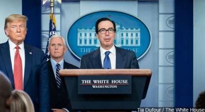 Sec. Mnuchin Says U.S. to Now Audit Virus Relief Loans Over $2 Million