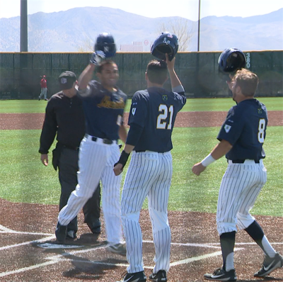 Pack Baseball Sweeps New Mexico