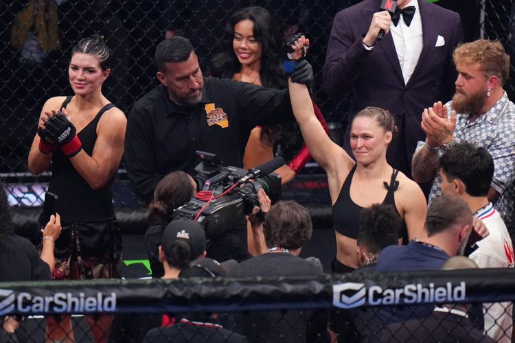 Rousey Carano Mixed Martial Arts