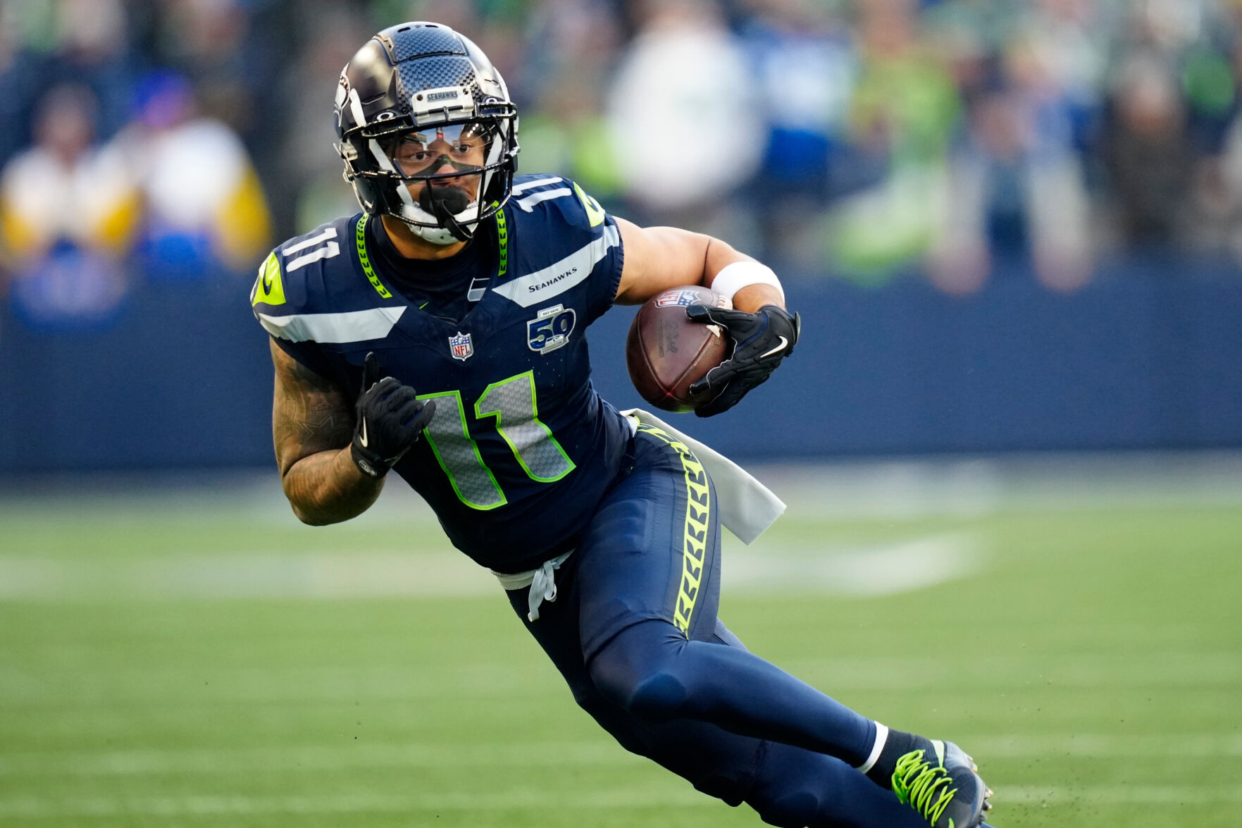 Jaxon Smith-Njigba voted the NFL's top wide receiver by AP panel