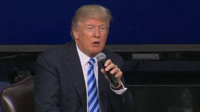 President Trump Holds Business Town Hall; Wants to End Common Core