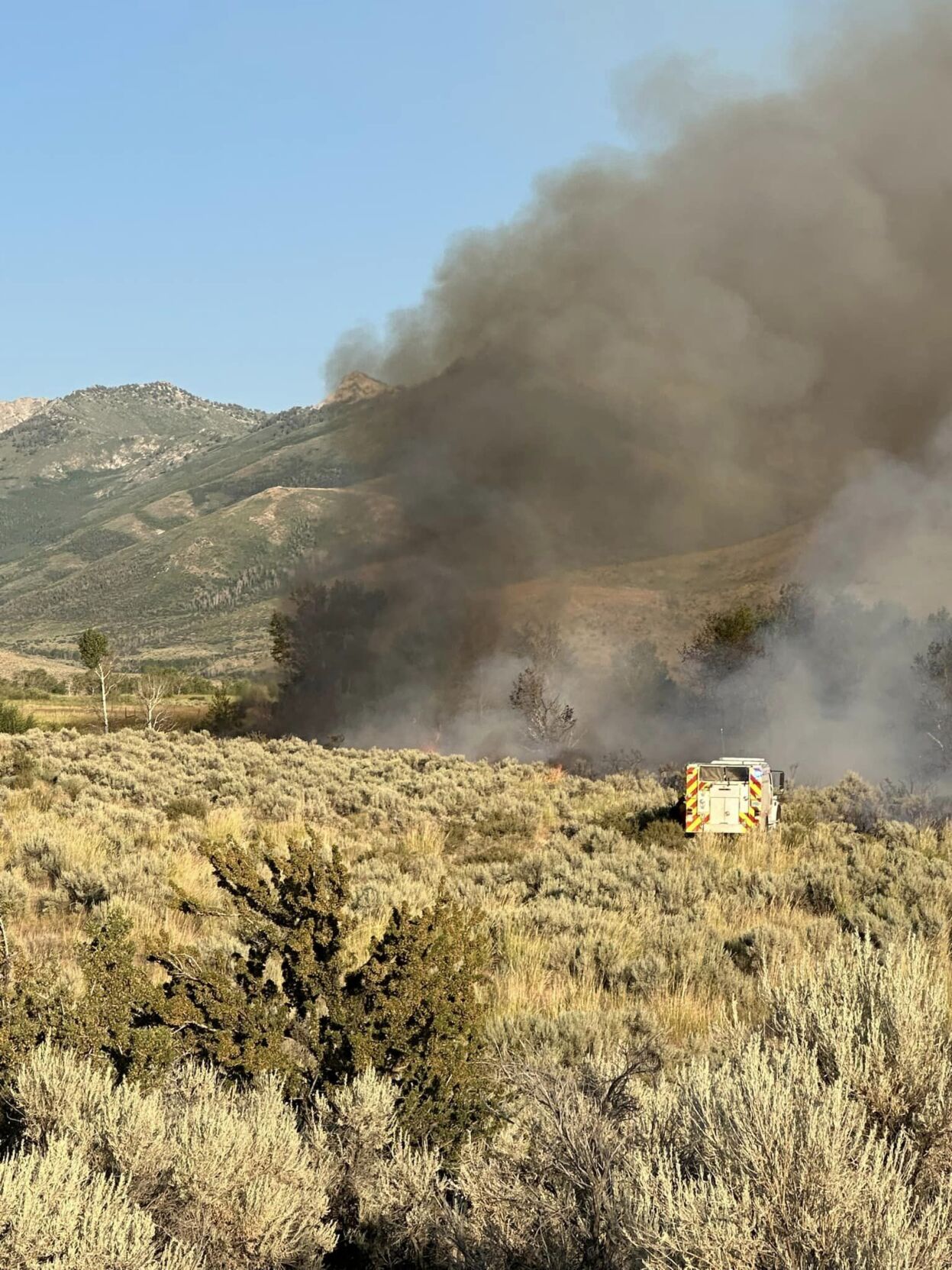 Jiggs and Smith Creek Wildfire