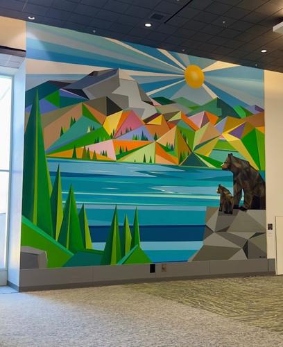 New mural at Reno-Sparks Convention Center
