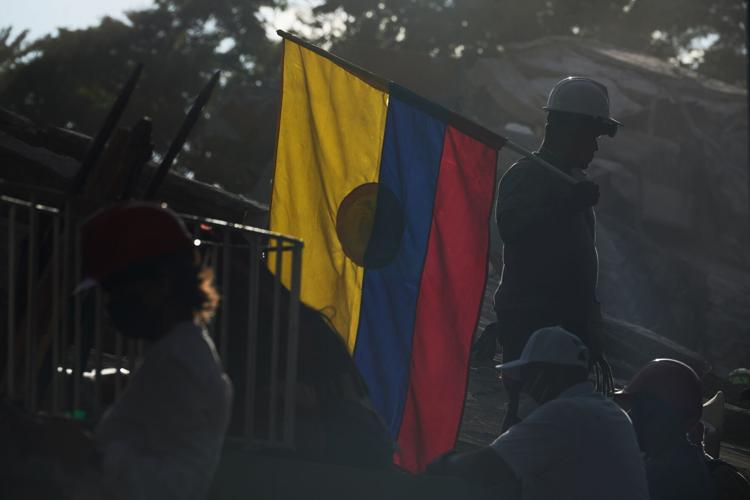 APTOPIX Colombia Earthquake