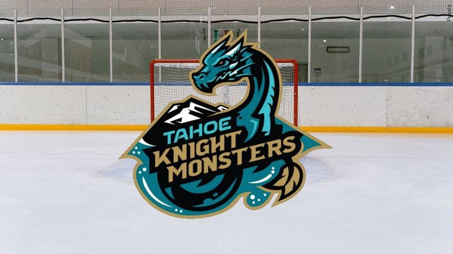 Tahoe Knights Monsters Logo (net background)