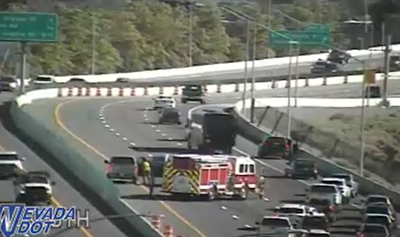 Crash on I-580 near Moana