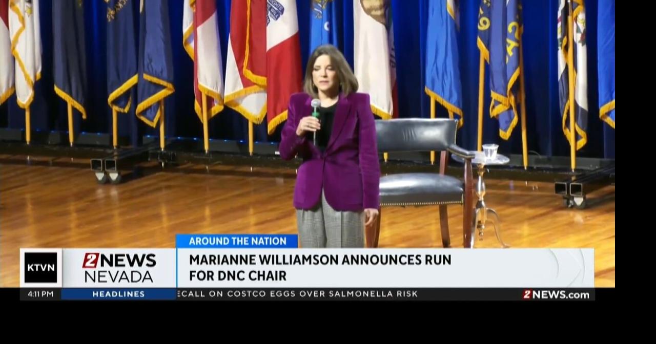 Marianne Williamson running for DNC chair Campaign 2024