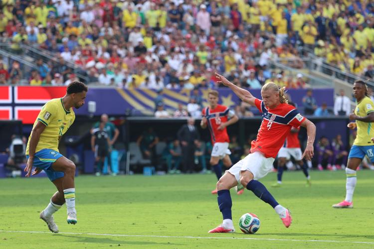 APTOPIX Brazil Norway WCup Soccer