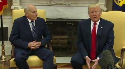 President Trump Swears in New Chief of Staff John Kelly
