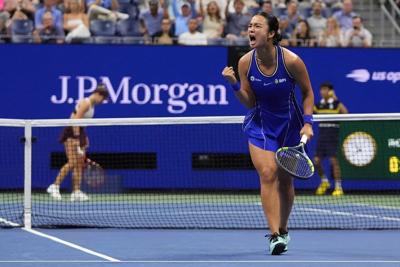 Photos of Grand Slam tennis action at the U.S. Open in New York