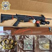 Drugs, rifle, brass knuckles found during traffic stop in Storey County, deputies say