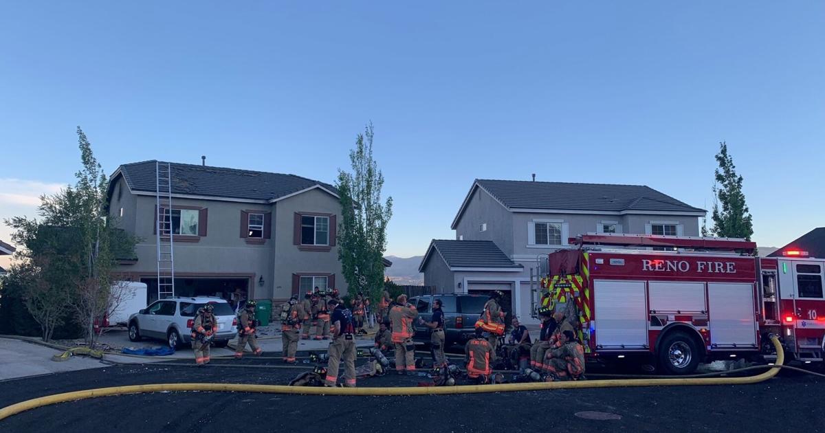 Reno Fire crews knock down structure fire near Panther Valley | News ...