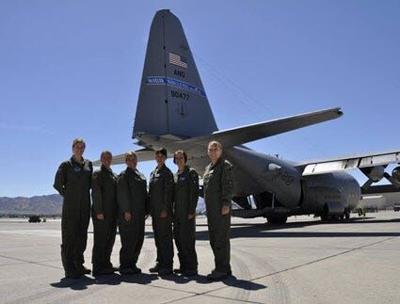 First Mission With All-Female Crew, 192nd Airlift Squadron