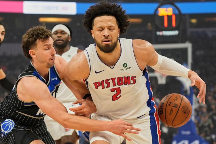 Pistons Magic Basketball