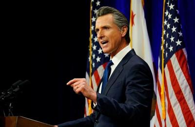 California Governor Gavin Newsom