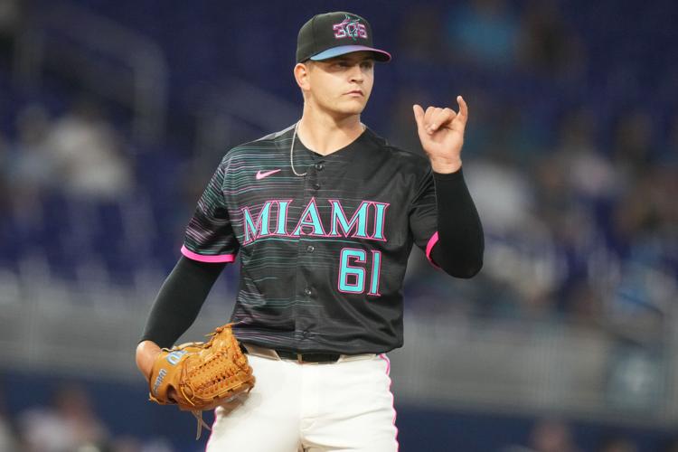 Nationals Marlins Baseball