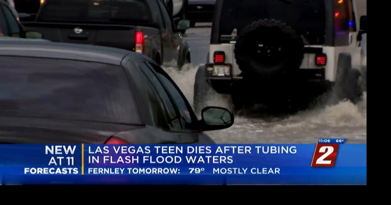 Las Vegas Teen Dies Tubing in Flood Water News