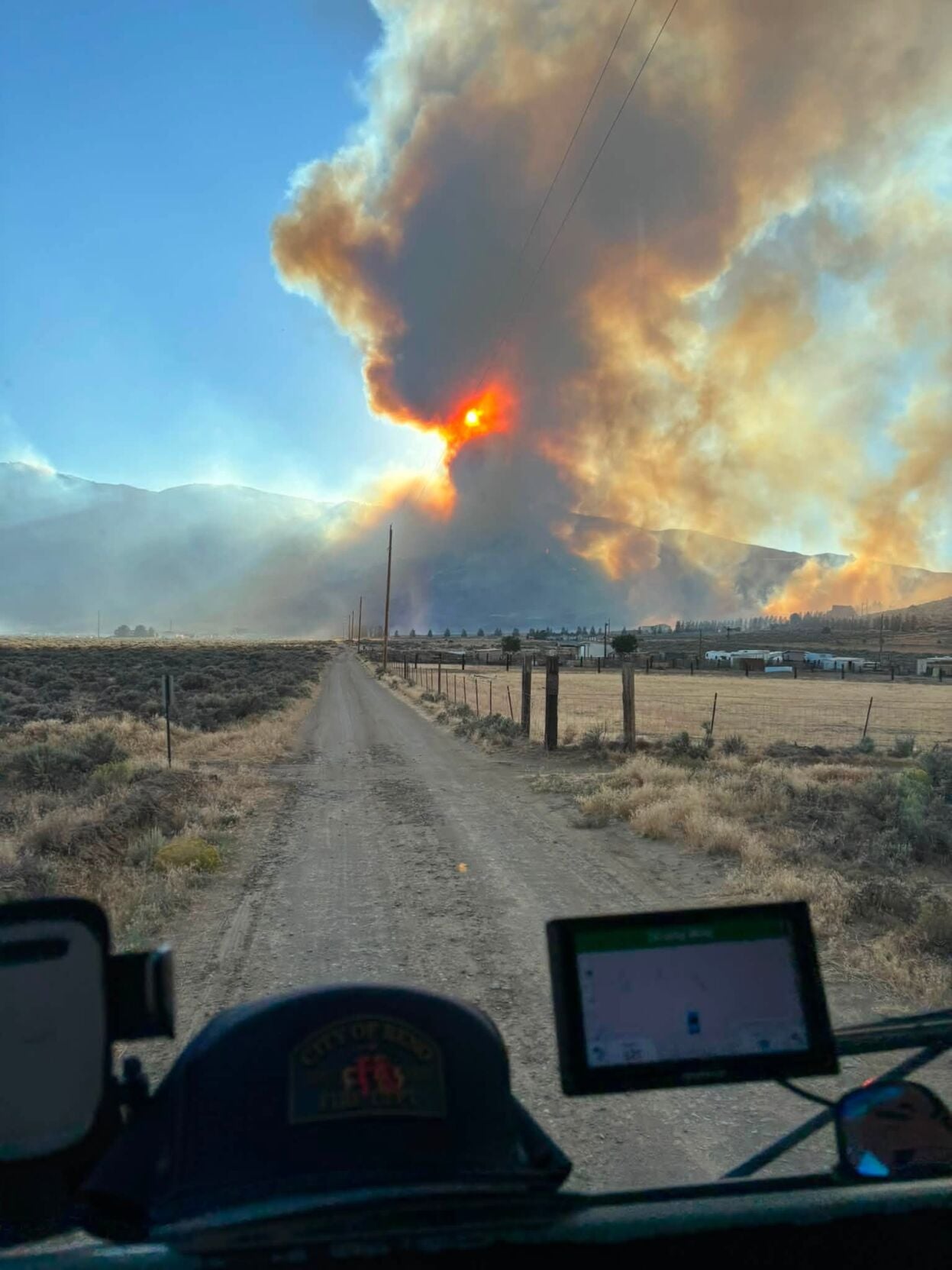 Fred Mountain Fire