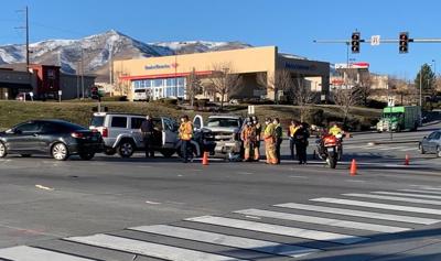 Head-On Crash Temporarily Closes Portion of Lemmon & Buck Drives