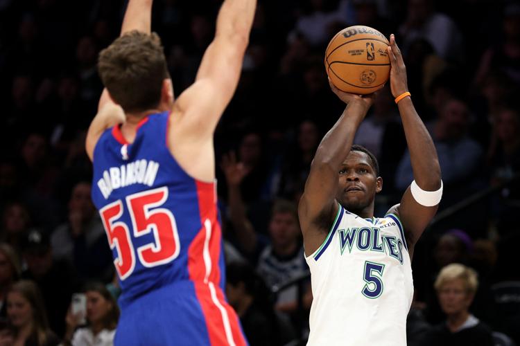 Pistons Timberwolves Basketball