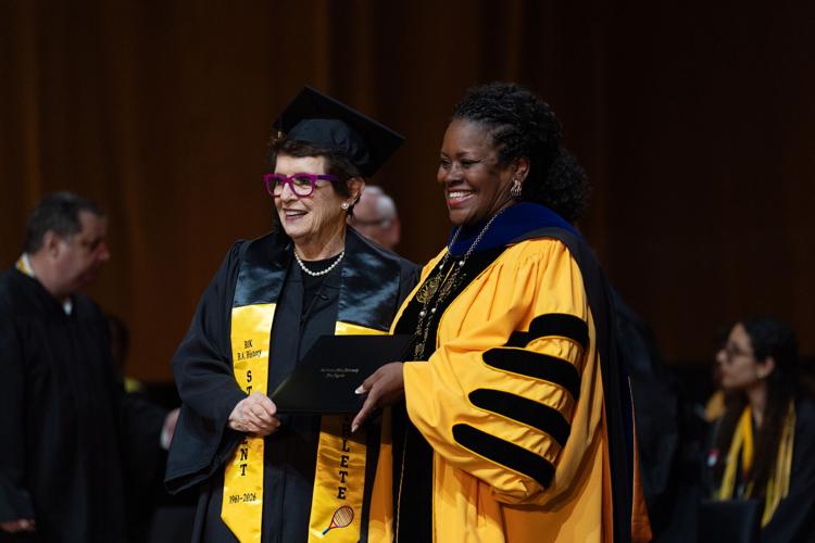 Billie Jean King Graduates