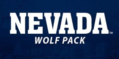 Nevada Wolf Pack Text Logo