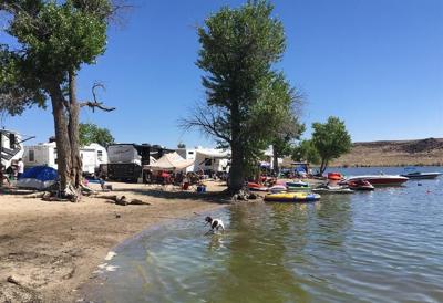 Crowds Return To Lake Lahontan During Holiday Week