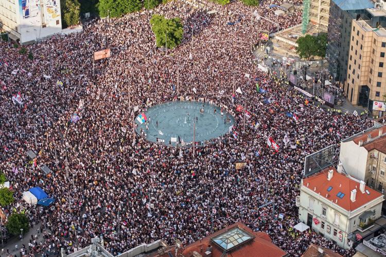 Serbia Protest