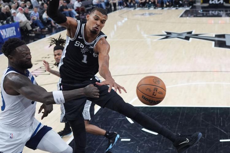 Timberwolves Spurs Basketball