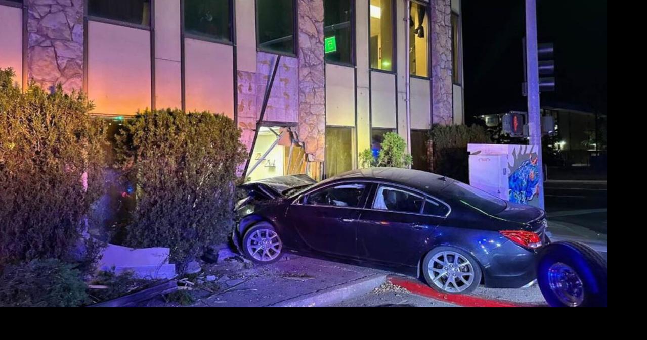 Car damages building in early morning crash | Local News | 2news.com