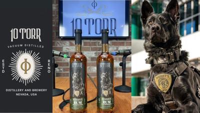 10 Torr launches limited edition Rum bottle in support of Washoe County K9 Partners