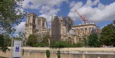 Cleanup Work Resumes at Fire-Damaged Notre Dame Cathedral