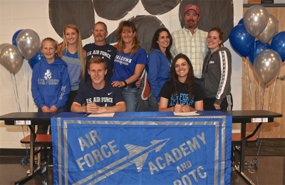 Two Douglas High Students Headed to Air Force Academy
