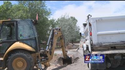 Public Works Crews Clean up Storms Drains to Prevent Flooding