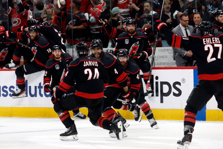 Stanley Cup Golden Knights Hurricanes Hockey