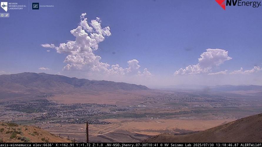 Winnemucca Mountain camera