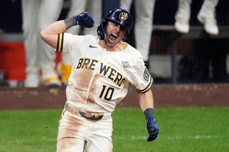 APTOPIX World Series Rays Brewers Baseball